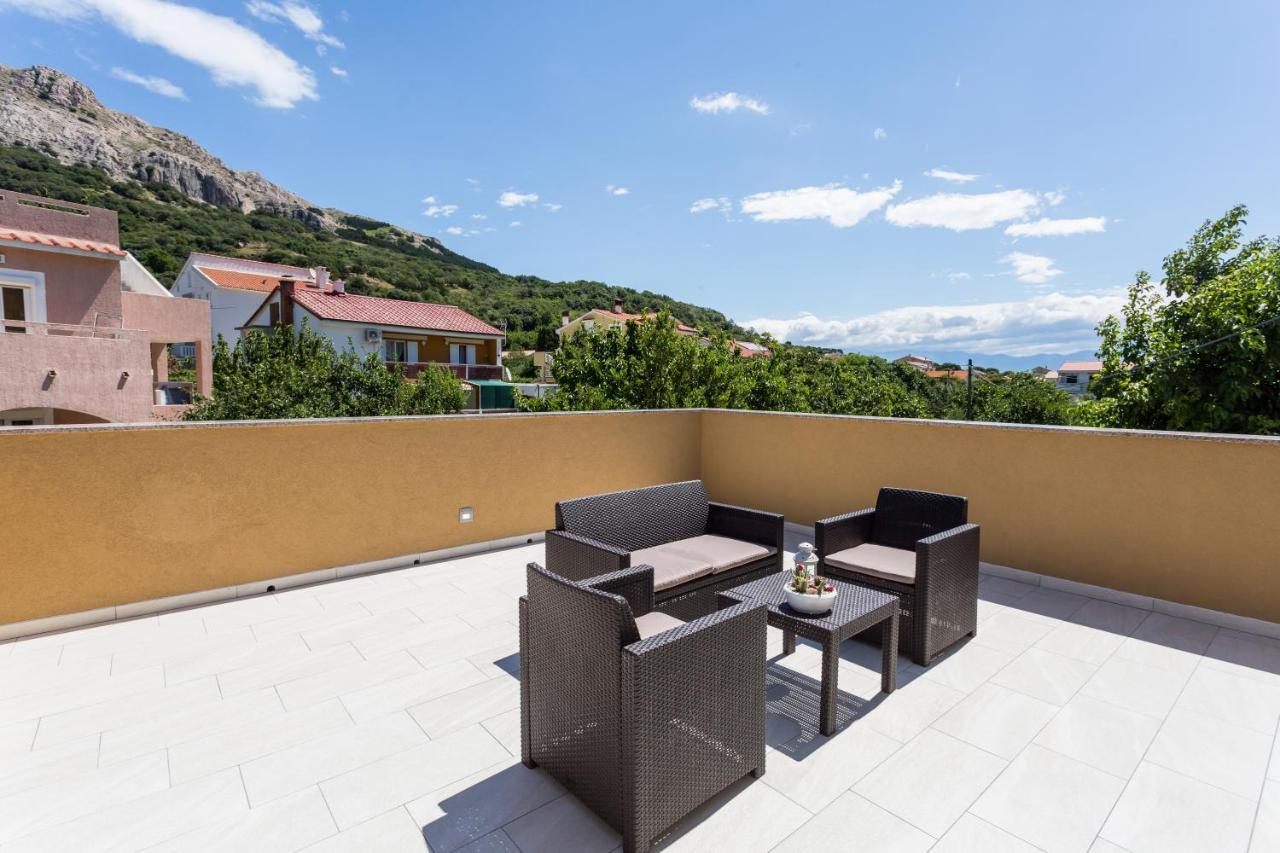 Apartments Anna I Baška Esterno foto