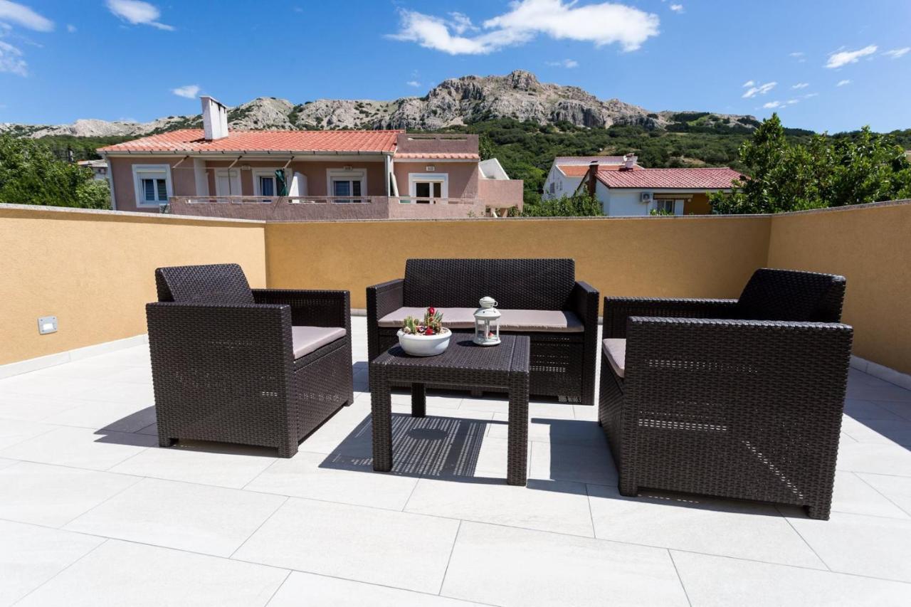 Apartments Anna I Baška Esterno foto